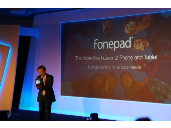 Das Fonepad ist die zweite Neuvorstellung von Asus. Im Gegensatz zum PadFone lässt es sich jedoch nicht mit einem Tablet kombinieren.