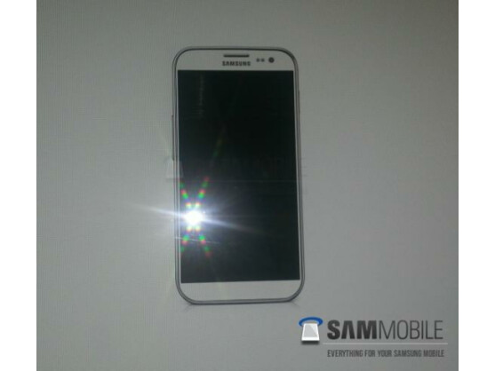 Dieses Foto soll ein Rendering des Samsung Galaxy S4 zeigen.