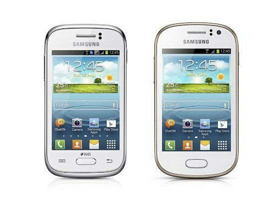 Das Galaxy Young (links) und das Galaxy Fame (rechts) sind die neuesten Mitglieder der Galaxy-Familie von Samsung.