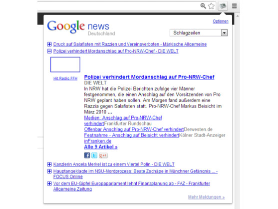Google News Reader
