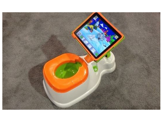 Das Highlight der Wunderlichkeit: der iPotty.