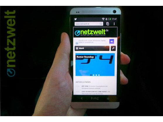 Hoffnungsträger: Das HTC One war auch auf dem MWC zu sehen.