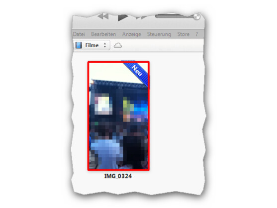 Clip in iTunes