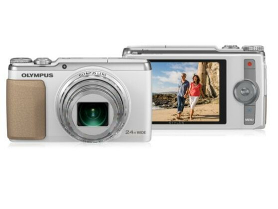 Die Kompaktkamera Olympus Stylus SH-50 iHS bietet einen optischen Bildstabilisator für Videoaufnahmen.
