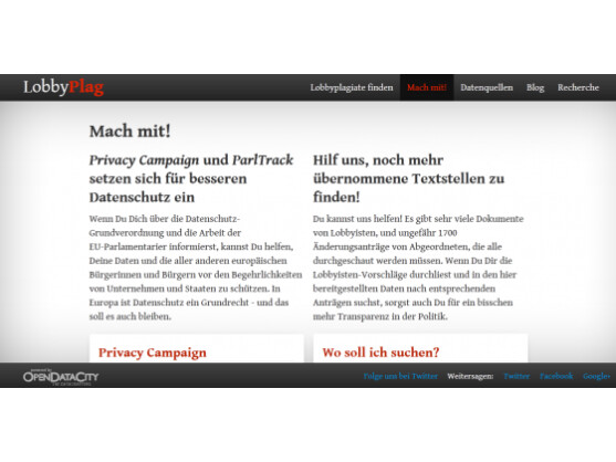 LobbyPlag geht bei der EU auf Plagiatsjagd.