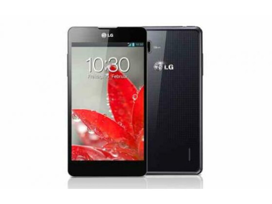 Das LTE-Smartphone E975 Optimus G von LG: Auf dem MWC zeigte das Unternehmen die LTE-Technik TD-LTE mit einem Optimus G-Modell.