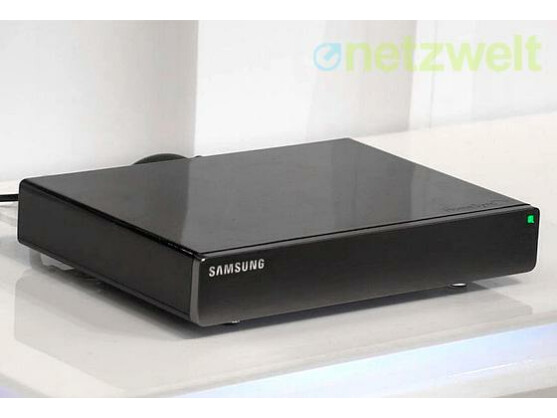 Macht Apple TV Konkurrenz: Samsungs Android-Player mit Festplatte HomeSync.