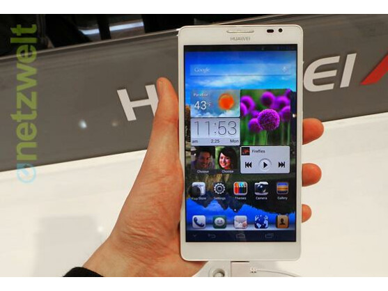 Neues XXL-Smartphone: Huawei Ascend Mate.