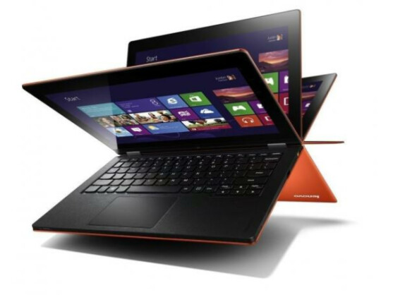Mit Nvidia-Tegra-Plattform und leider nur mit Windows RT, dafür zur Zeit sehr günstig: Lenovo Ideapad Yoga 11.