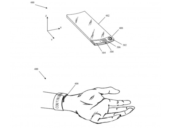 In dem Patent sind die Funktionen und der Aufbau des Armbands genau geschildert.