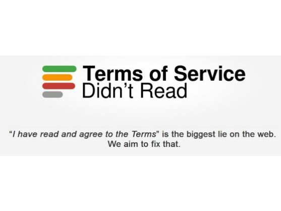 Auf der Plattform Terms of Service; Didn't Read werden AGB entschlüsselt.
