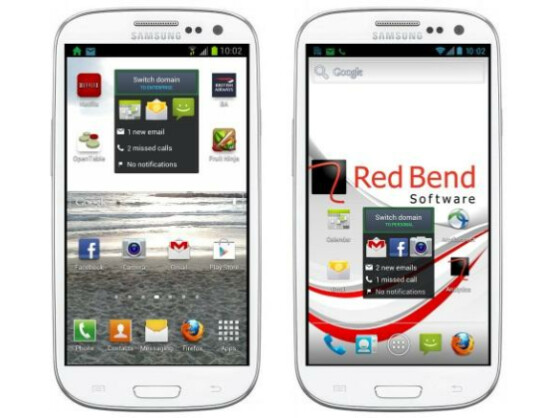 Red Bend True ermöglicht den parallelen Betrieb von zwei Android-Systemen auf einem Smartphone.