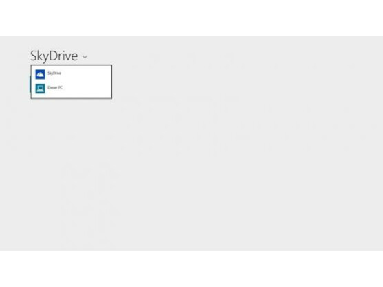 Die SkyDrive-App ermöglicht nun auch den Zugriff auf lokale Dateien.