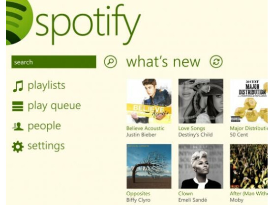 Spotify gibt es jetzt auch für Windows Phone 8.