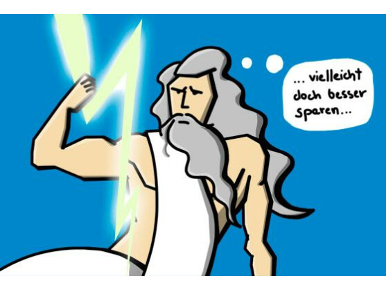 Strom wird immer teuer! Auch für den Donnergott?