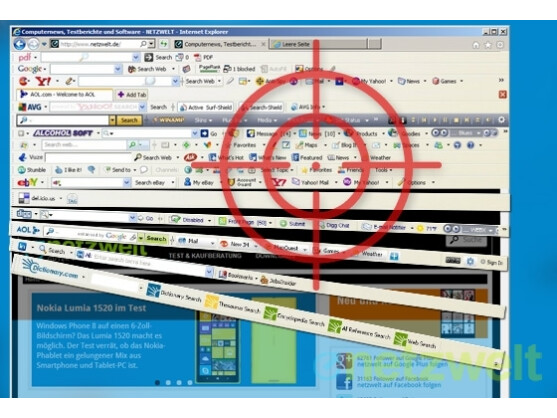 Toolbars installieren sich meist ungewollt und sind teils kompliziert zu entfernen.