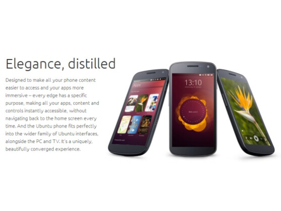 Ubuntu for Phones wird fast vollständig ohne Buttons gesteuert.