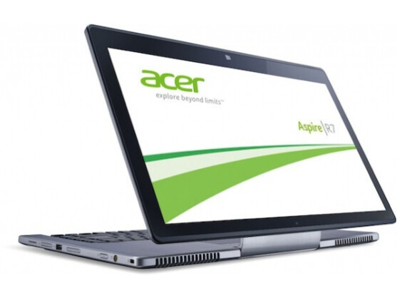 Walk Like An Egyptian: Das Acer Aspire R7 ist eines der derzeit ungewöhnlichsten Notebooks.
