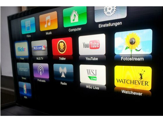 Mit Watchever hat das Apple TV eine neue Anwendung.