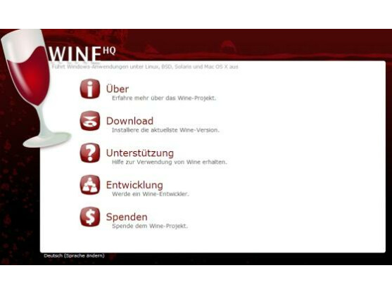 Von der Windows-Laufzeitumgebung Wine soll es bald eine Android-Version geben.