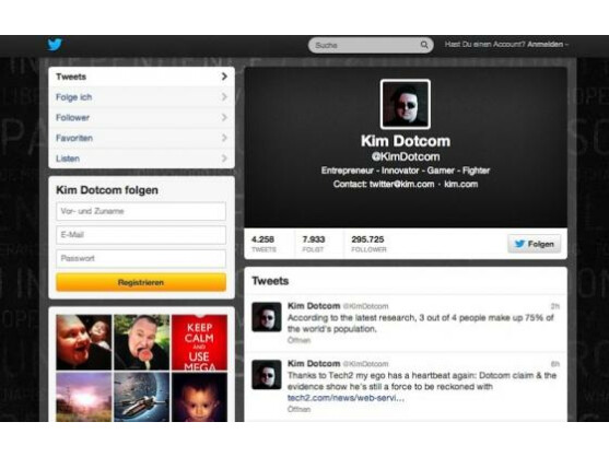 Wirft Google & Co. Urheberrechtsverstöße vor: Kim Schmitz alias Kim Dotcom.