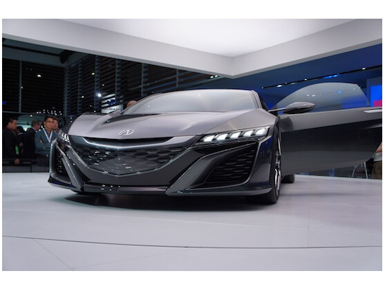 Nicht wirklich grün, dafür extrem sportlich: Honda NSX Concept auf der NAIAS