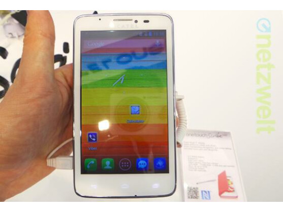 Ein würdiger Konkurrent für das Galaxy Note 2? - Das Alcatel OneTouch Scribe.