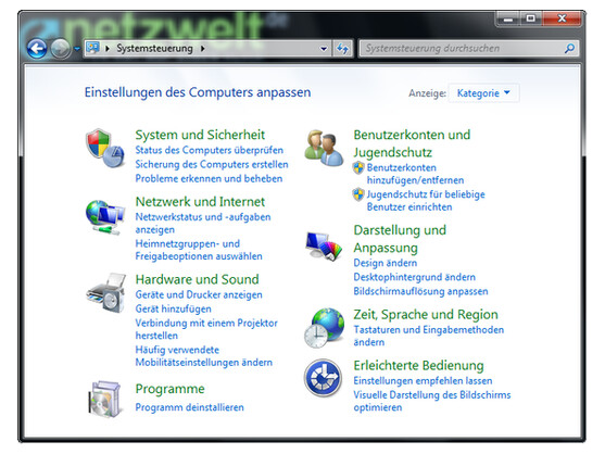 In der Systemsteuerung von Windows finden Sie einige nützliche Funktionen für die Datensicherung. Darunter auch die Erstellung eines Images.