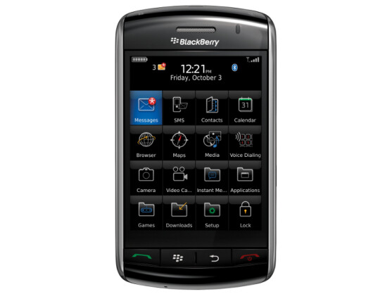 Hat das Zeug zum echten Überflieger: Blackberry Storm von RIM