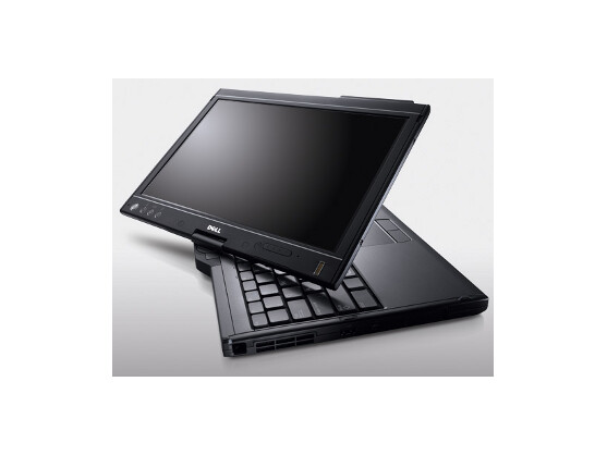 Dell Latitude XT: Aufklappen, umdrehen, zudrehen und schon ist aus dem Laptop ein digitaler Notizblock geworden.