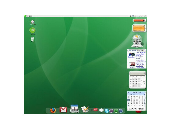 Der gOS-Desktop