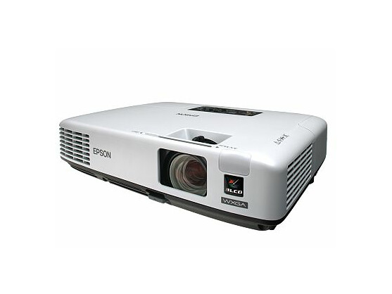 Der Epson 1735W beherrscht auch Breitbild-Darstellung mit 1.280 x 800 Pixeln.
