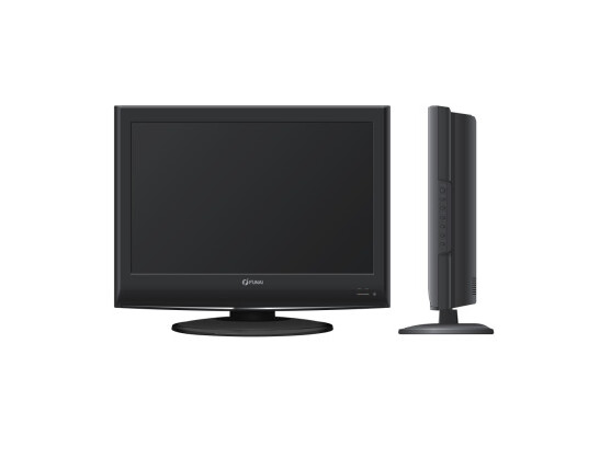Die Modelle von Funai gibt es neben Schwarz und Weiß auch in anderen Farben. Hier das Modell LT6-M22BB mit 22 Zoll Bilddiagonale.