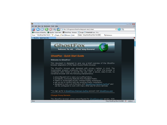 Anonymer Browser: GhostFox
