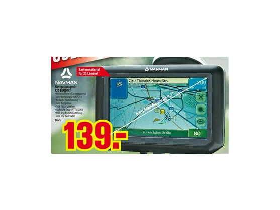Navman F25 Europe