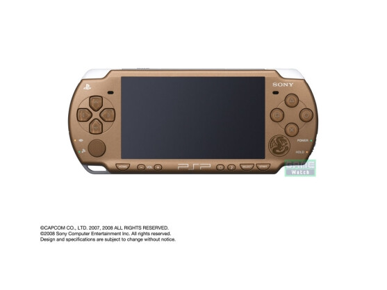 Nachdem die erste Version champagnerfarben war, wird die neue PSP eher ins Bräunliche gehen.