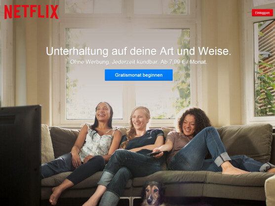 Videostreaming-Anbieter Netflix: Inhalte gibt es auch in Ultra HD.
