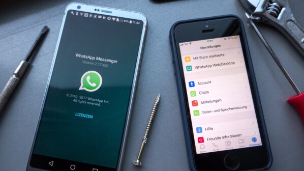 If you have not transferred your WhatsApp account to a new smartphone, you must back up the data manually.