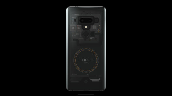 Das HTC Exodus 1 zeigt sich.