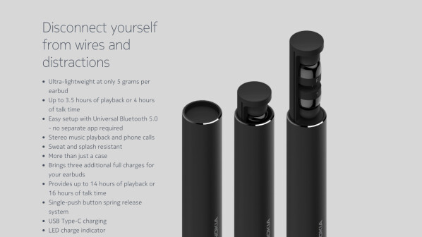 Die ersten Bluetooth-Kopfhörer von Nokia stehen in den Startlöchern.