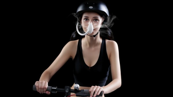 Iwind should provide fresh and clean air for cyclists.