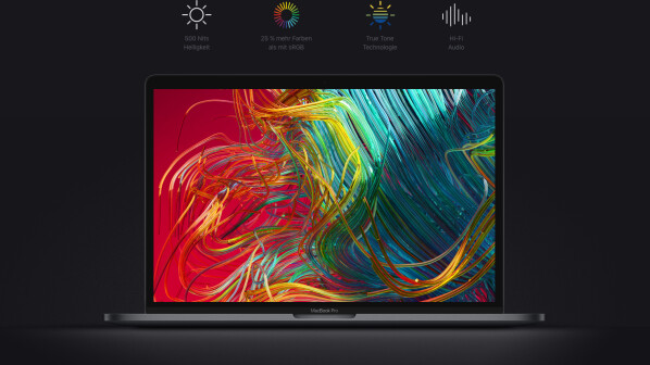  The 2018 generation of the Apple MacBook Pro comes with a bright True Tone display. The manufacturer also wants to improve the sound and the keyboard. The new 13-inch model and the 15-inch version are now available. 