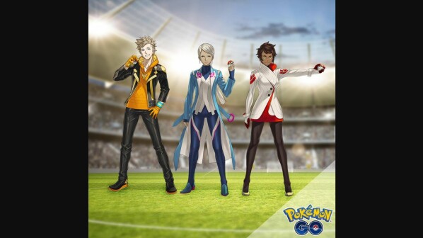 Die Teamführer von links nach rechts: Spark, Blanche und Candela.