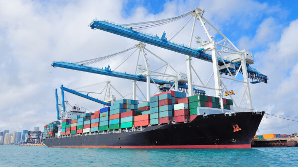 Internationaler Gütertransport.
