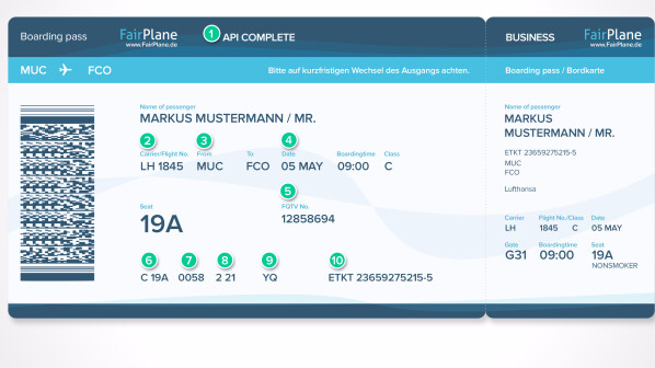 Bordkarten erklärt: Diese Infos gewinnt ihr aus Flugtickets - NETZWELT