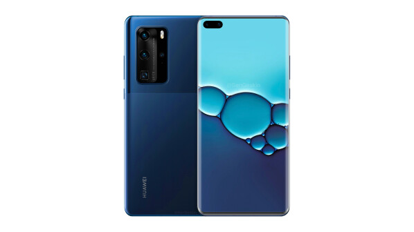 The Huawei P40 series will appear in the spring of 2020. The P40 Pro should show this rendering.