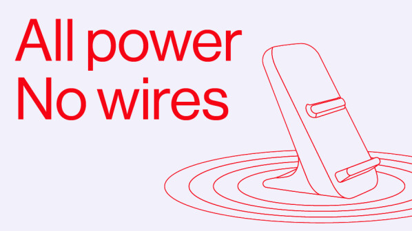 This is what the new OnePlus Warp Charger 30 wireless charging station looks like.