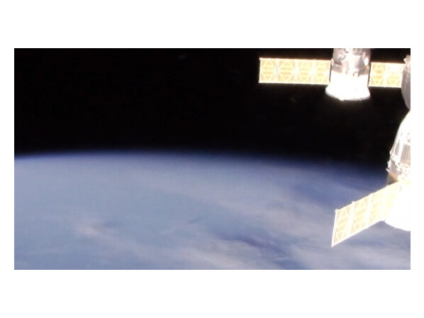 Die Erde aus der Sicht der ISS.