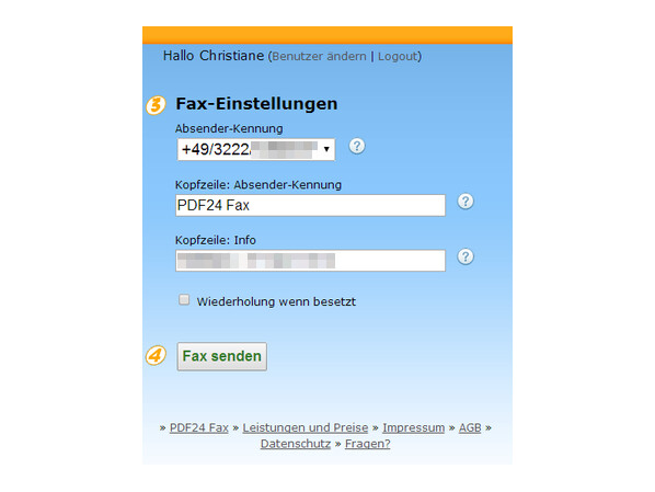 Online Kostenlos Fax Verschicken