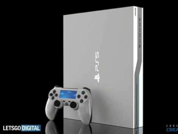 Concept design shows PS5 in white. But no one knows what the new console will look like.